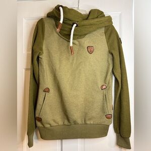 Wanakome Women's Artemis Reverse Olive Hoodie